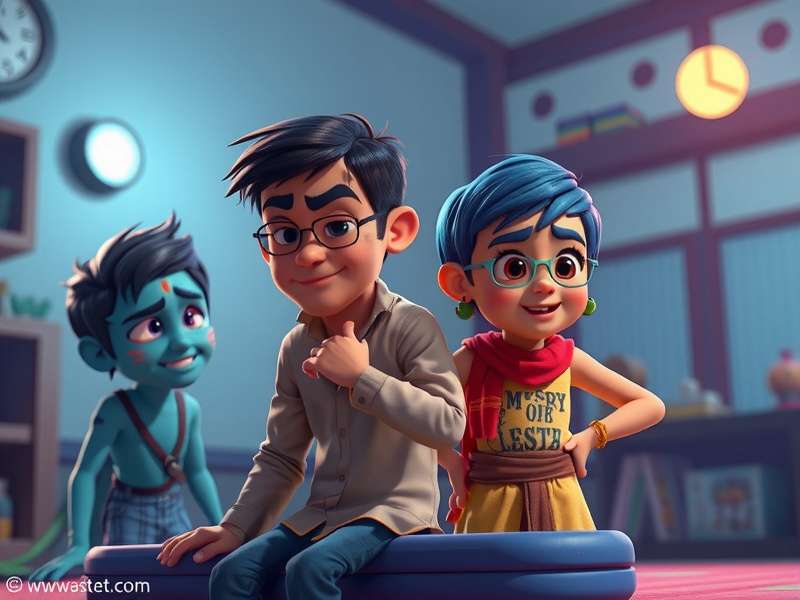 Joy character from Inside Out 2 with bright appearance