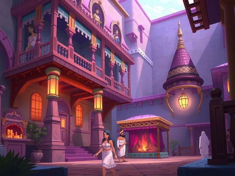 Inside puzzle scene with the boy using a mind-control helmet on a zombie