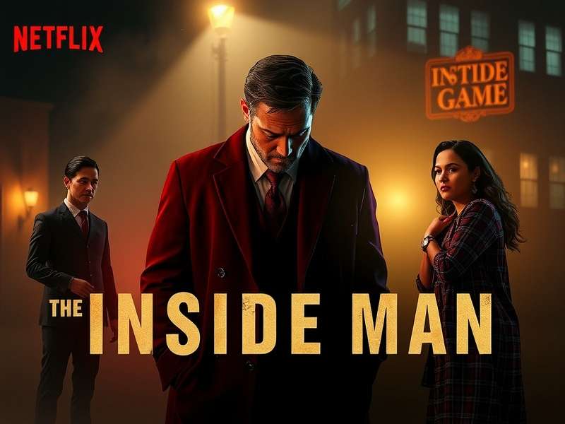 The Inside Man cast photo from Netflix season