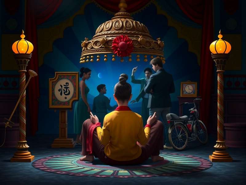 A mysterious figure in a dark, atmospheric setting reminiscent of Inside's visual style