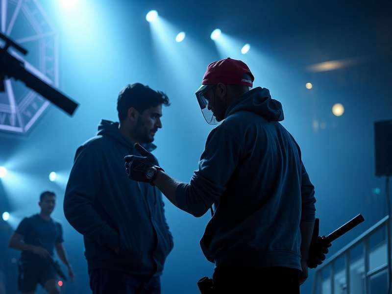 Inside look at gaming tournament with professional players competing