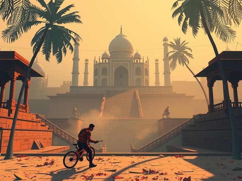 Inside video game boy character solving environmental puzzle