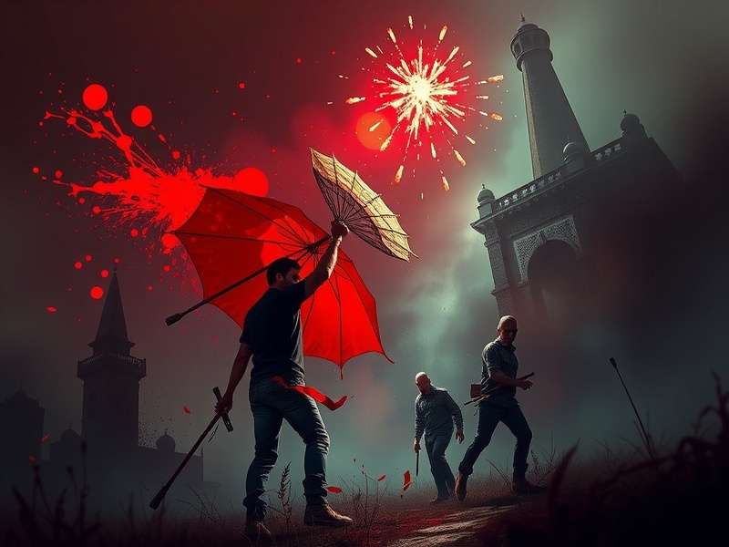 Inside game character drowning in underwater scene