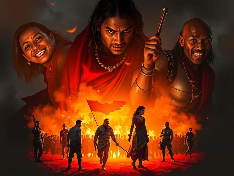 A dark, atmospheric scene reminiscent of Inside's visual style with a lone figure and eerie glow