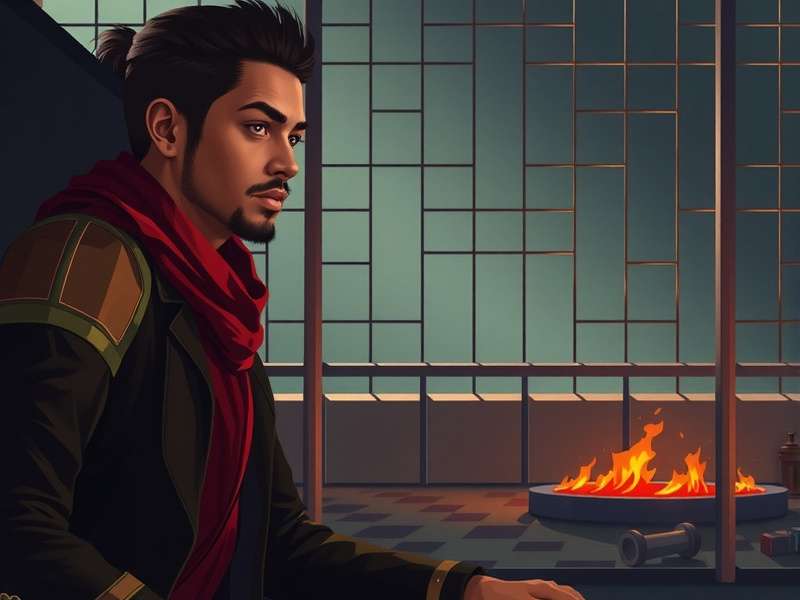 Inside Gamer Workspace Setup with Multiple Monitors and Gaming Peripherals