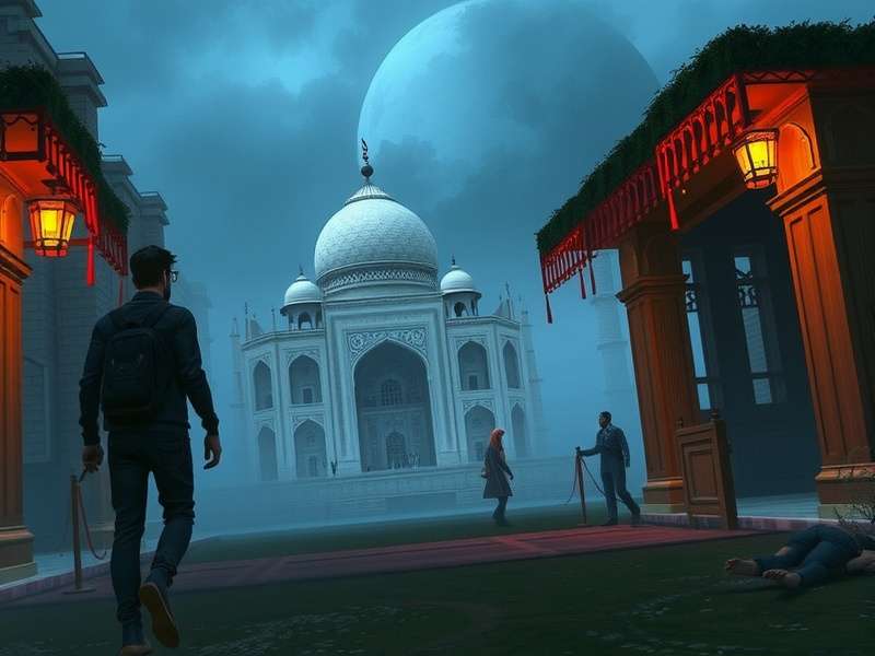 Inside game secret ending showing the giant Huddle creature lying in the grass in sunlight