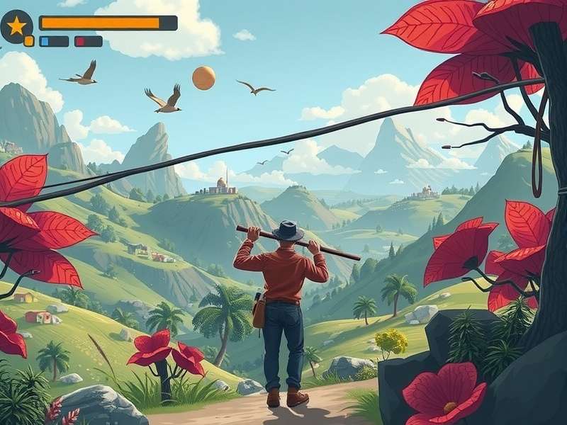 The boy from INSIDE evading a guard in a dark industrial setting