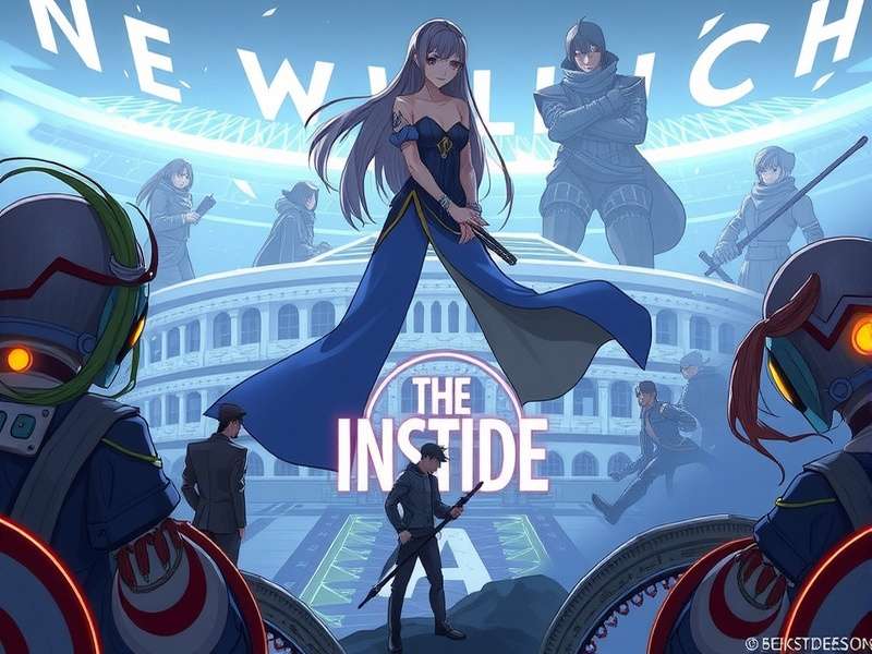 Glowing orb in a dark, abstract space