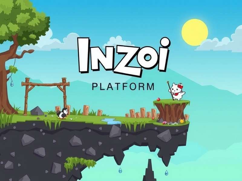Inzoi Platform Dashboard showcasing various Inside game modules and community features
