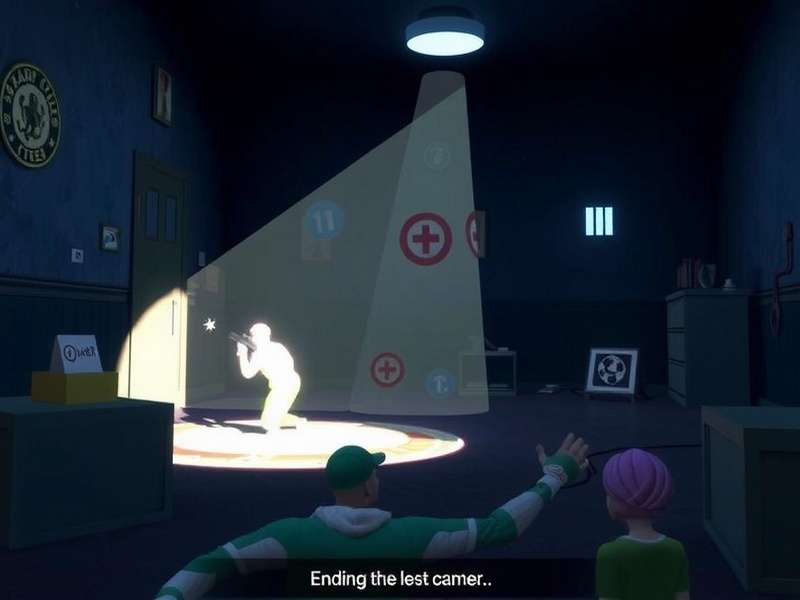 The final scene of Inside showing the blob resting in the sunlight