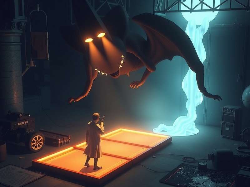 Inside Gameplay Scene showing the boy in a dark forest