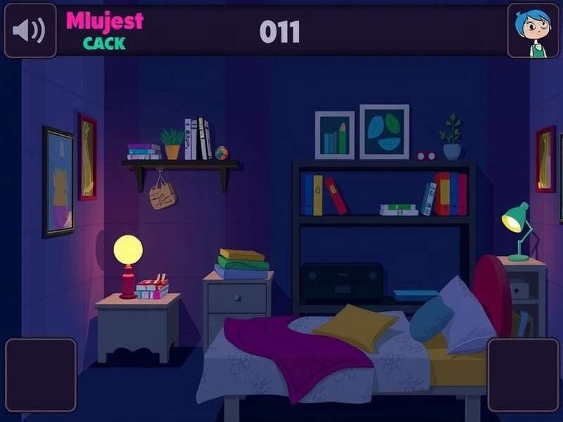 Anxiety Inside Out 2 Game Cover Art - Dark atmospheric scene with a character facing inner turmoil