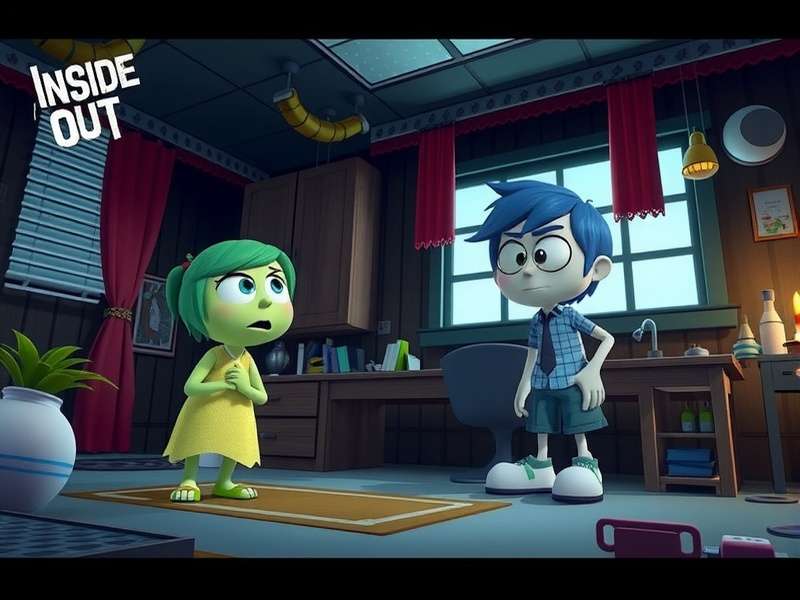 Deep analysis of disgust themes in Inside game showing the boy and the Huddle