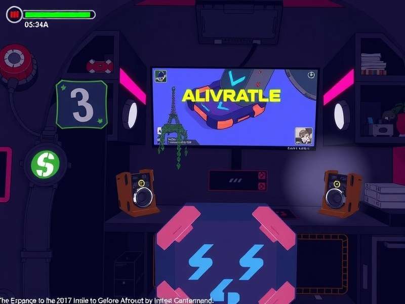 The protagonist of Inside approaching a mysterious facility