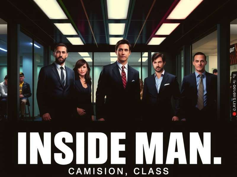 Inside Man cast analysis showing actors on set