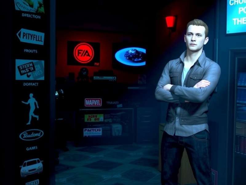 Inside Game PS3 gameplay screenshot showing the mysterious boy in a dark forest