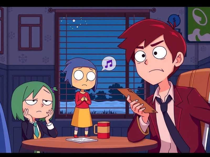 Anxiety character from Inside Out game with detailed emotions
