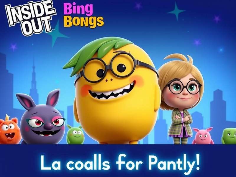Bing Bong from Inside Out looking joyful and nostalgic