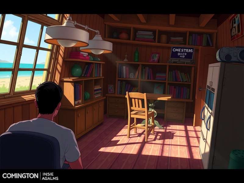 Inside Game city level showing complex puzzle environment