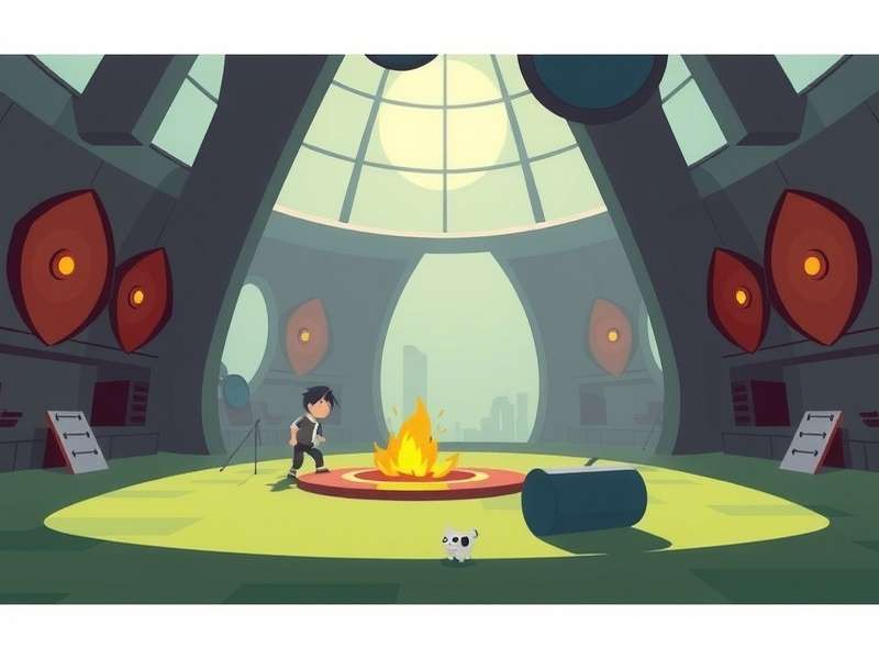 Inside Game main gameplay screenshot showing protagonist in puzzle environment