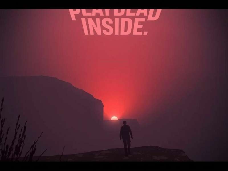 Playdead Inside game atmospheric scene showing the iconic dark silhouette and puzzle environment