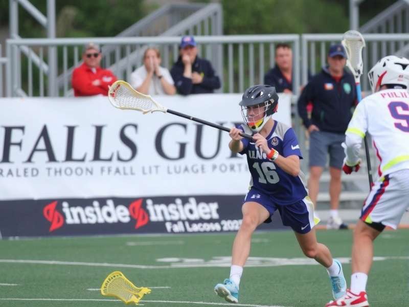 Inside Lacrosse Fall Cup 2025 tournament action shot with players competing on field