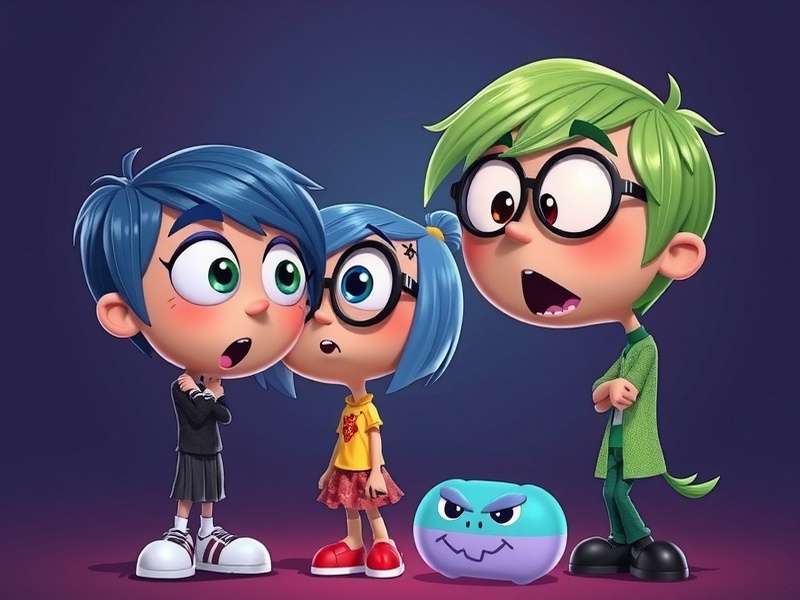 Inside Out Characters Emotions – Conceptual art showing the emotional journey in Playdead's Inside