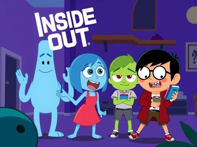 Inside Out Characters Going Crazy — emotional breakdown visual